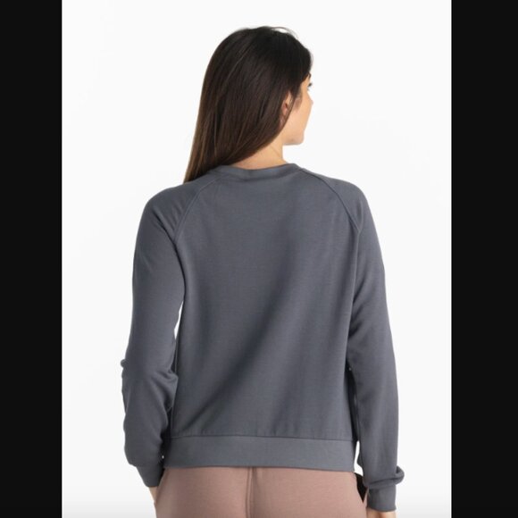 NWT FREEFLY BAMBOO  "STORMCLOUD" LIGHTWEIGHT SWEATSHIRT XL - Picture 2 of 7